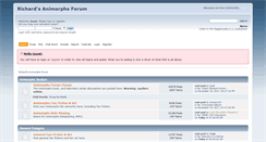 Desktop Screenshot of animorphsforum.com